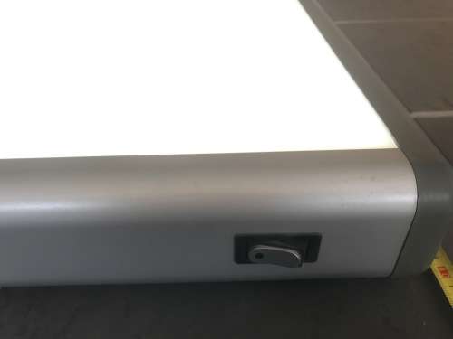 JUST Color Control transparent light viewer 35cmx43cm lightbox for X-ray ,slides, negatives