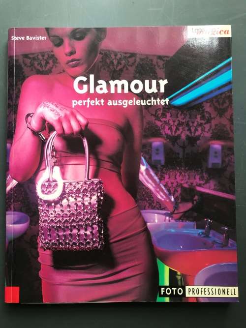 Glamour Studiolight settings,photography,book language in german,vintage,book,laterna magica