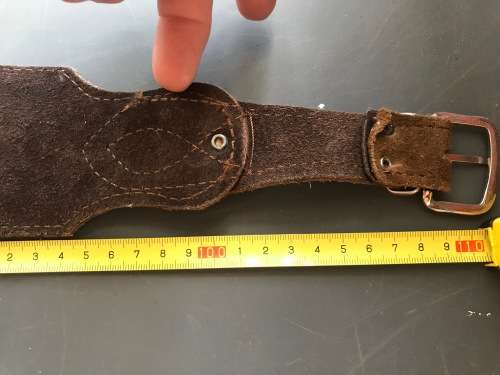 Wild leather shotgun belt for 25 rounds ,ammo ,Leather Cartridge Belt,Softleather, rare