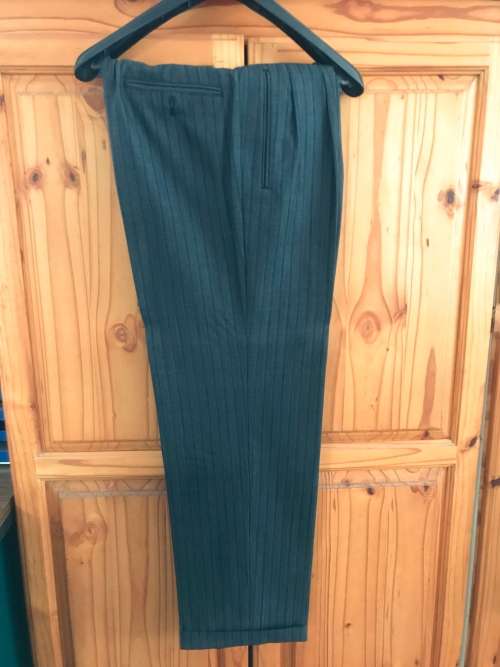 Roy Robson Men`s suit anthrazit jacket and trousers combo Made in West Germany size 50/52 + tie