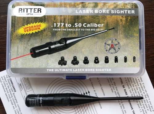Ritter Optik Laser Bore Sighter .177 to 50 Caliber Upgrade Version