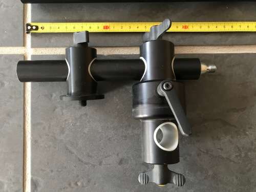 B+W Studio System equippment , made in Germany, stand,poles,rods,clamp,aluminium anodized