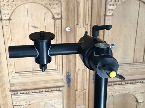 B+W Studio System equippment , made in Germany, stand,poles,rods,clamp,aluminium anodized