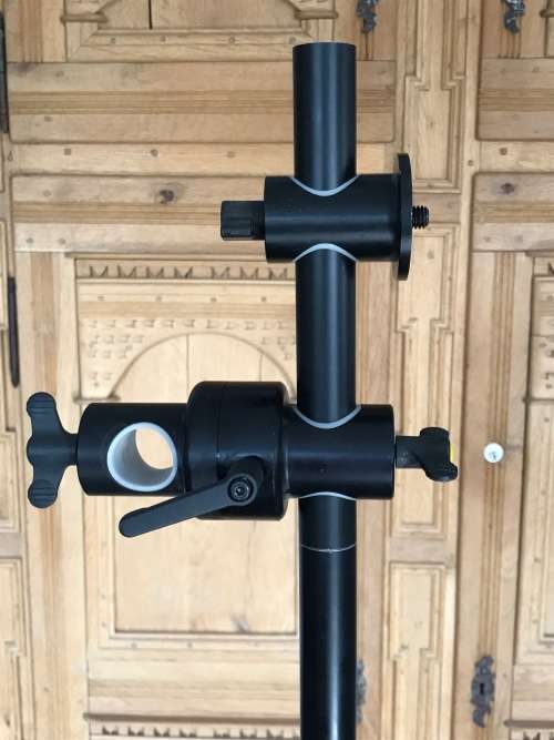 B+W Studio System equippment , made in Germany, stand,poles,rods,clamp,aluminium anodized
