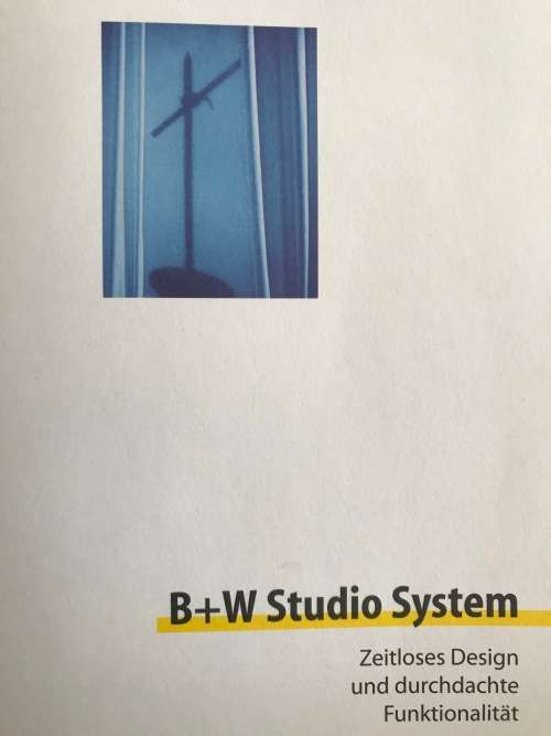 B+W Studio System equippment , made in Germany, stand,poles,rods,clamp,aluminium anodized