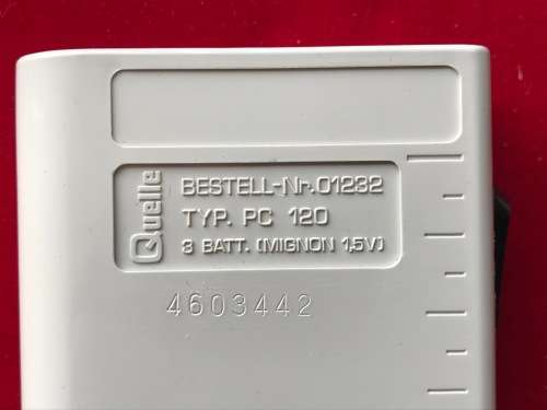 Privileg Model PC 120 Calculator from 1973,  vintage, collectors item