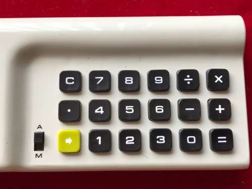 Privileg Model PC 120 Calculator from 1973,  vintage, collectors item