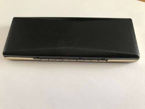 Vintage German Senator Ballpoint pen and pencil Stainless Steel, blue ink, COLLECTORS ITEM, rare