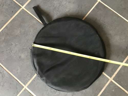 Tristar Reflector round,  gold and  white, diameter 115cm