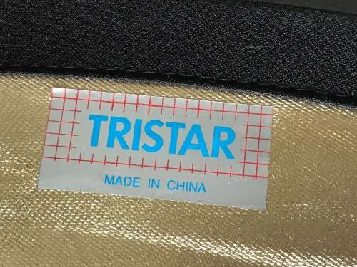 Tristar Reflector round,  gold and  white, diameter 115cm