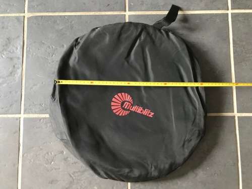 Multiblitz (Lastolite) Reflector round, diameter 116cm , both sides in  silver