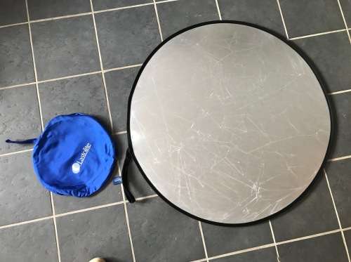 Lastolite Reflector (manfrotto) , round, diameter 95cm  - Silver and Gold