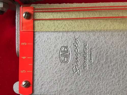 Ising Print Trimmer , Cisaille, Vintage photo paper cutter , buetten,rare, collectors item