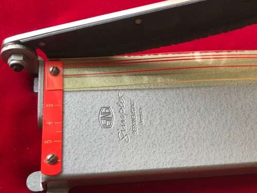 Ising Print Trimmer , Cisaille, Vintage photo paper cutter , buetten,rare, collectors item