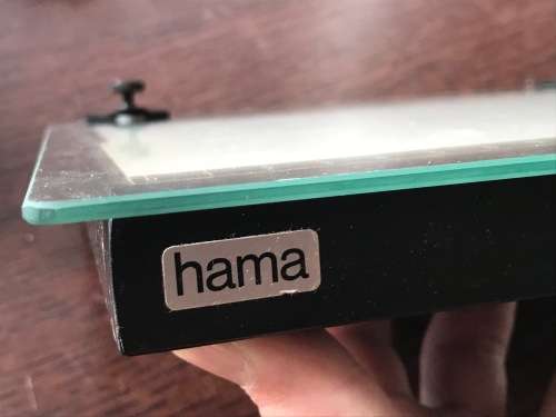 Hama 18x24cm enlarger easel ,repro, glass photo holder ,Vintage Darkroom Enlarger Print Easel