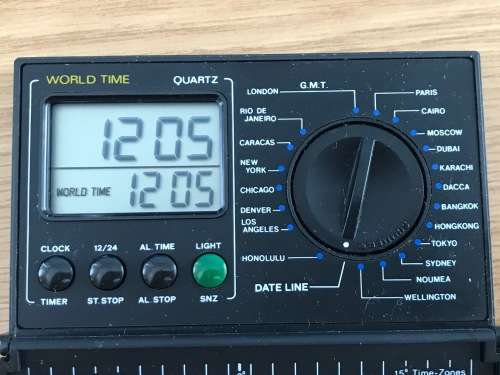 Intertronic WT882 World Time Clock