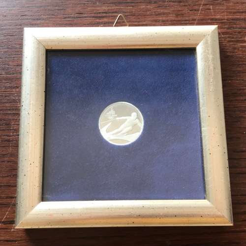 Olympic Coin TORINO 2006 Winter Games, COLLECTORS ITEM, from Italy, incl. Certificate