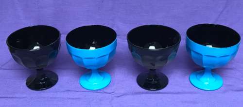 4 X Italian FIDENZA Ice Dessert Bowl, vintage, rare