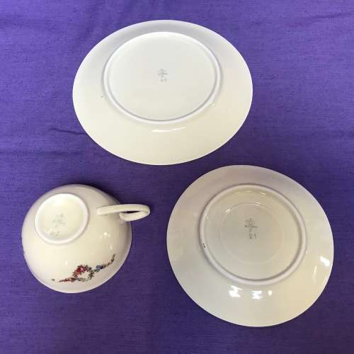 BAVARIA PORCELAIN TRIO SET BAVARIA F, vintage, rare, collectors item, OFFER IS VALID UNTIL 15.06.25