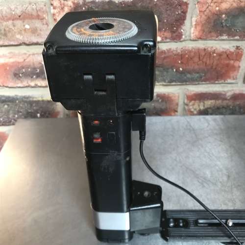 METZ 45CT1 Flash in working condition , with original rail and synchron cable, working