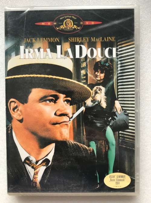 Irma La Douce,(DVD)(Jack Lemon,Shirley Maclaine) NEW english,german,french,italien,espaniol,Region 2