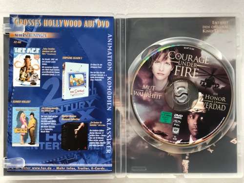 Courage Under Fire (Dezel Washington, Meg Ryan) (DVD)  english, german, espaniol,Region 2