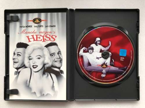 Some Like it Hot (DVD) (Marilyn Monroe, Tony Curtis,  Jack Lemmon) english, german,espaniol,Region 2