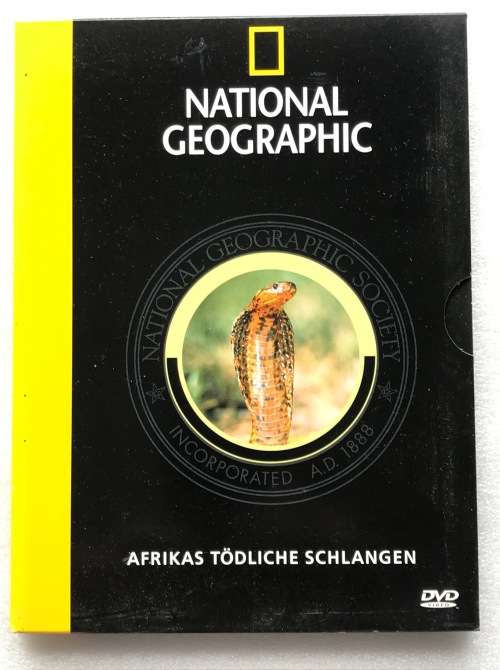 National Geographic Africa`s deadliest Snakes (DVD) english, german, Region 2
