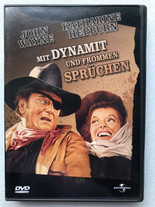 Rooster Cogburn (John Wayne Katharine Hepburn) (DVD),Western english, german, espaniol, Region 2,4,5