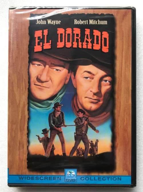 El Dorado (DVD) (John Wayne, Robert Mitchum) Western,english,german,french,italian,espaniol,Region 2