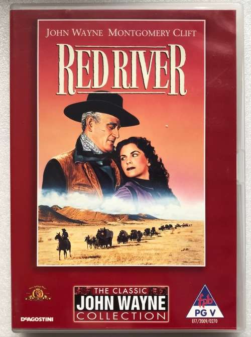 Red River (John Wayne,Montgomery Clift) (DVD),Western english, Region 2