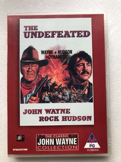 The Undefeated (John Wayne,Rock Hudson) (DVD),Western,english,german,french,italian,espanio Region 2