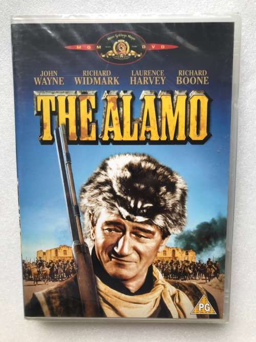 The Alamo (DVD) (John Wayne, Richard Widmark)Western,english,german,french,italian,espaniol,Region 2