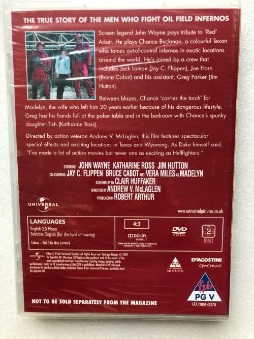 Hellfighters (DVD) (John Wayne, Katharine Ross, Jim Hutton),english,Region 2