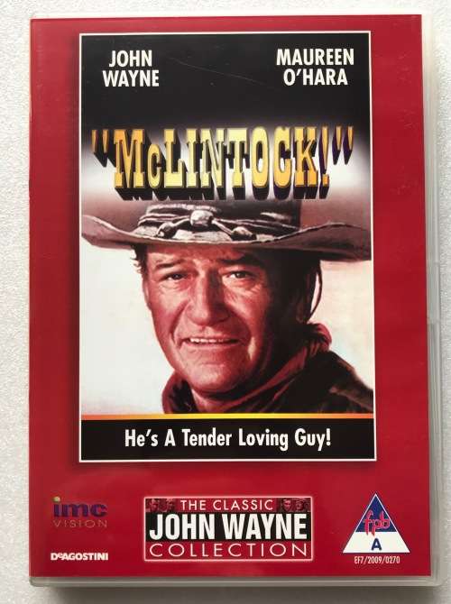 McLintock (John Wayne) (DVD),Western english, Region 2