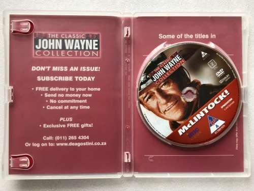 McLintock (John Wayne) (DVD),Western english, Region 2