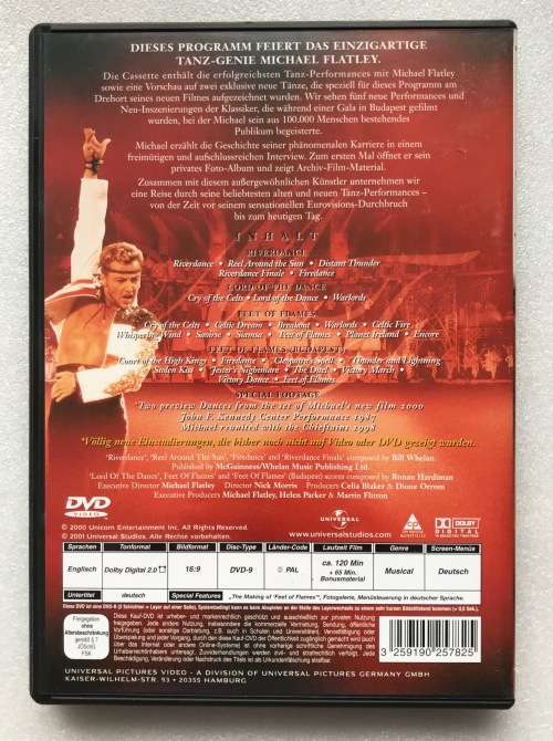 Michael Flatley (DVD) Step-dance,stepdance, step dance,dancing,musical, english, Region 2