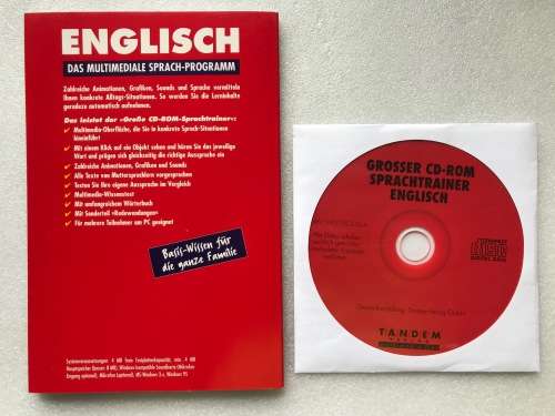 Data Becker and other language training English - German Software vintage