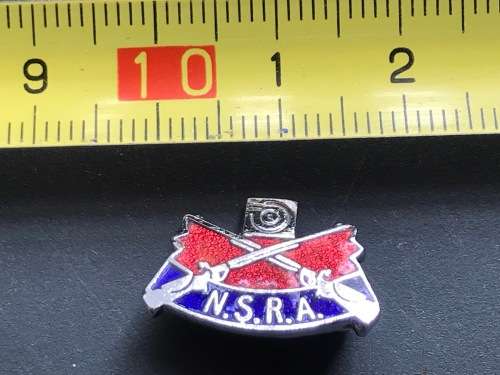 N.S.R.A. pin, vintage,collectors item