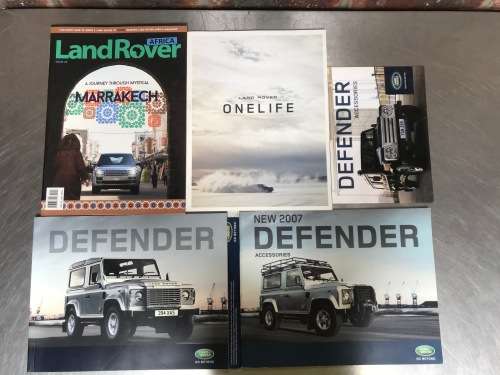 Landrover Defender Prospects / brochures in english