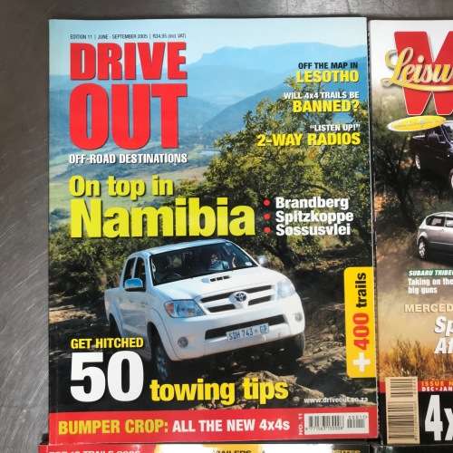 Car Magazines Drive Out,Wheels, 2004,2005,2007