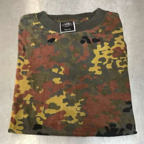 1 xGerman Military camo T-Shirt Gr.XL,new
