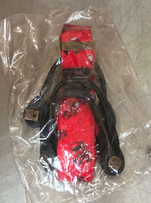 Contax braces, new, red , collectors item, rare, vintage, made in Germany, limited edition,