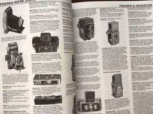 McKeown`s, mckeowns,mc keowns, Price Guide To Antique & Classic Cameras 1992-1993 softcover