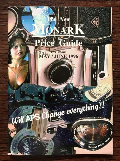 The new Monark Price Guide May / June 1996 for Photographic trade