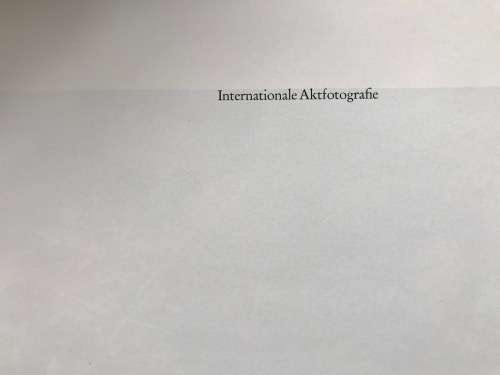 Internationale Aktfotografie - International Erotic Photography ,1966, 1. Edition, Christian Kupfer