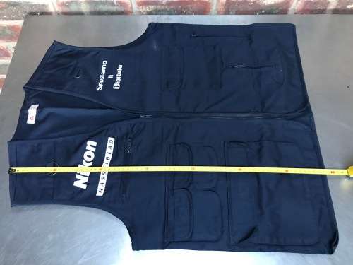 Nikon , Hasselblad Vest, dark blue, collectors item, rare, vintage,