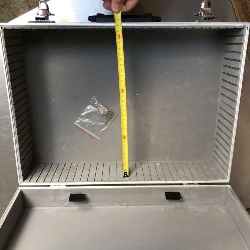 Aluminium Briefcase, Case, tool box, carring case, 33cm x 46cm x 16cm