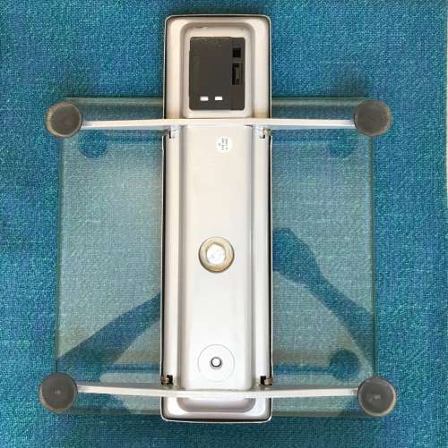 Alpha Digital Bath Scale by Soehnle, upto 150Kg, vintage ,glass scale,size approx. 6.5cmx30cm x37cm
