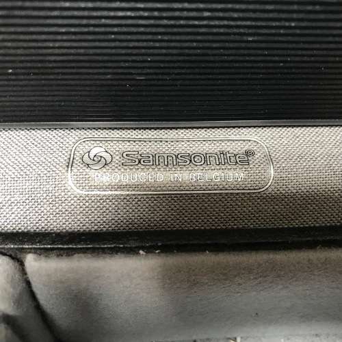 Samsonite Black Hard Shell Brief Case with Combo Lock, with inlet, from 70/80ties Germany